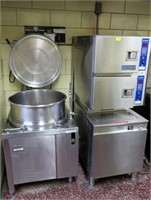 Cleveland stainless Model 24CGM200 2-compartment