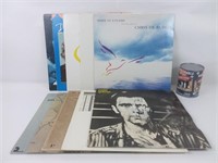 10 vinyles dont Peter Gabriel