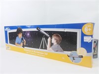 Coffret Kid Connection: télescope & microscope kit