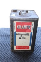 Atlantic 5 gal oil can The Atlantic Refining