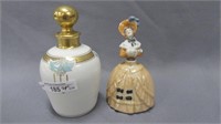 Figural japan perfume bottle and HP bottle