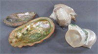 4 polished Shells as shown
