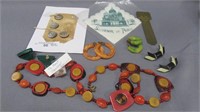Selection of Bakelite jewelry as shown WOW!