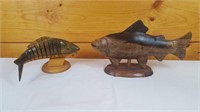 2 Wood Fish