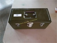 Metal lock box