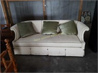 Couch with pillows