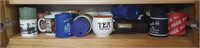 Coffee Mug & Shelf Contents