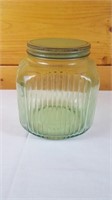 Vintage Green Jar #1