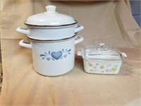 Corning Ware Pan & Pasta Pot