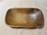 Handmade Wood Serving Bowl
