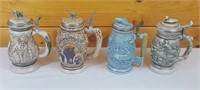 4 Avon Beer Steins #2