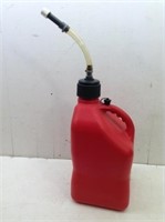 (5) Gallon Racing Gas Can   Plastic