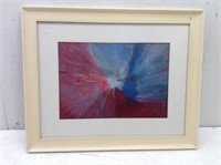 Framed/Matted Orig Art  Abstract