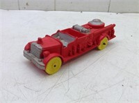 Vtg Auburn Rubber Fire Truck  7"