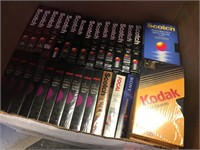 SONY & SCOTCH VHS TAPES