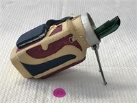 Cute Resin Golf Bag Desk Top Pen Holder