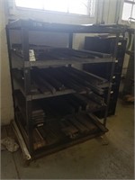 ASSORTED PRESS TOOLING ON RACK
