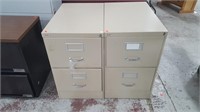 2 -2 DRAWER FILING CABINETS