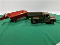 Vintage Toy Truck & Trailer