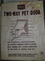 Two Way Pet Door