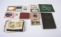 Lot of Vintage Souvenir Photos Sets and Postcards