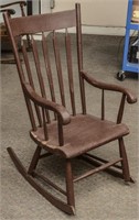 Primitive Style Rocking Chair