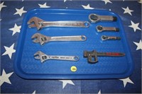 Tray of Cresent Wrenches