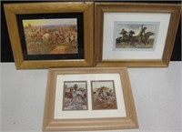 3 SW / NA  / Wild West Framed Art Prints