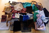 Various Vintage Coin / Stone / Jewelry Bags