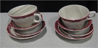 Vintage Syracuse China Tea Cup & Saucer Plates