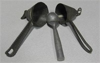 3 Antique Naylor Co. Ice Cream Scoopers