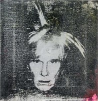 ANDY WARHOL US 1928-1987 Screen Print on Canvas