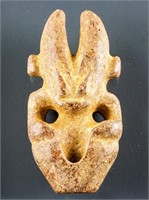 Hongshan Style Hardstone Carved Human Pendant
