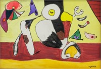 ARSHILE GORKY American 1904-1948 Oil on Canvas