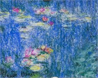 CLAUDE MONET French 1840-1926 Tempera and Pastel