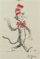 DR. SEUSS US 1904-1991 Crayon Cat in the Hat