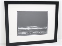 Black & White Photo Print of Night time Sky...