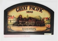 great pacific railway sign