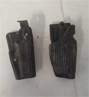 (2) Leather Pistol Holsters