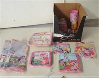 My Little Pony party supplies (appear unused)