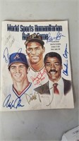 Signed 1995 World sports hall of fame & More