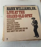 (9) Records, Hank Williams Jr, Sr, Loretta Lynn &