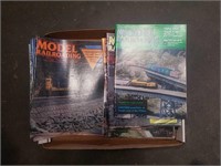 Group of Model Railroading Magazines