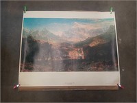 Rocky Mountain 1863 Native American Print by