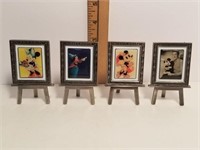 Four Easels / Pins
