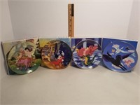 Four Fantasia Collector Plates