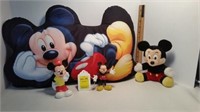 Mickey Mouse Stuffed Items & Toys