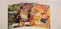 Three Disney Magazines