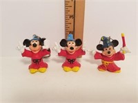 Set of 3 Sorcerer Mickey's