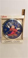 Disney Quartz Clock